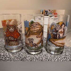 Star Wars Return of the Jedi Glass Set